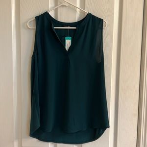Green Sleeveless top from stitch fix